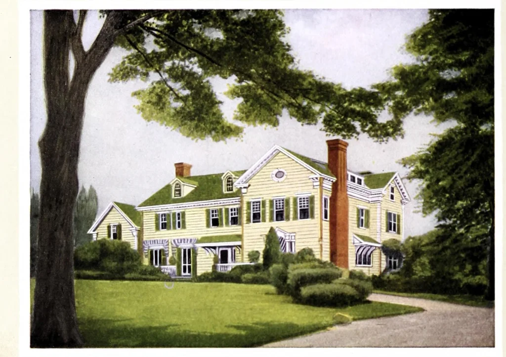 An illustration from Painting : decoration, protection., 1910, leaf 10