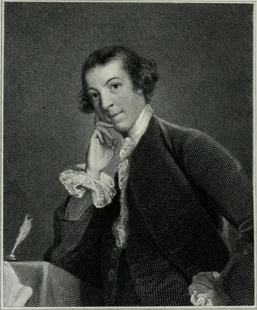 An illustration from Anecdotes of painting in England : with some account of the principal artists, and incidental notes on other arts, 1826, leaf 7