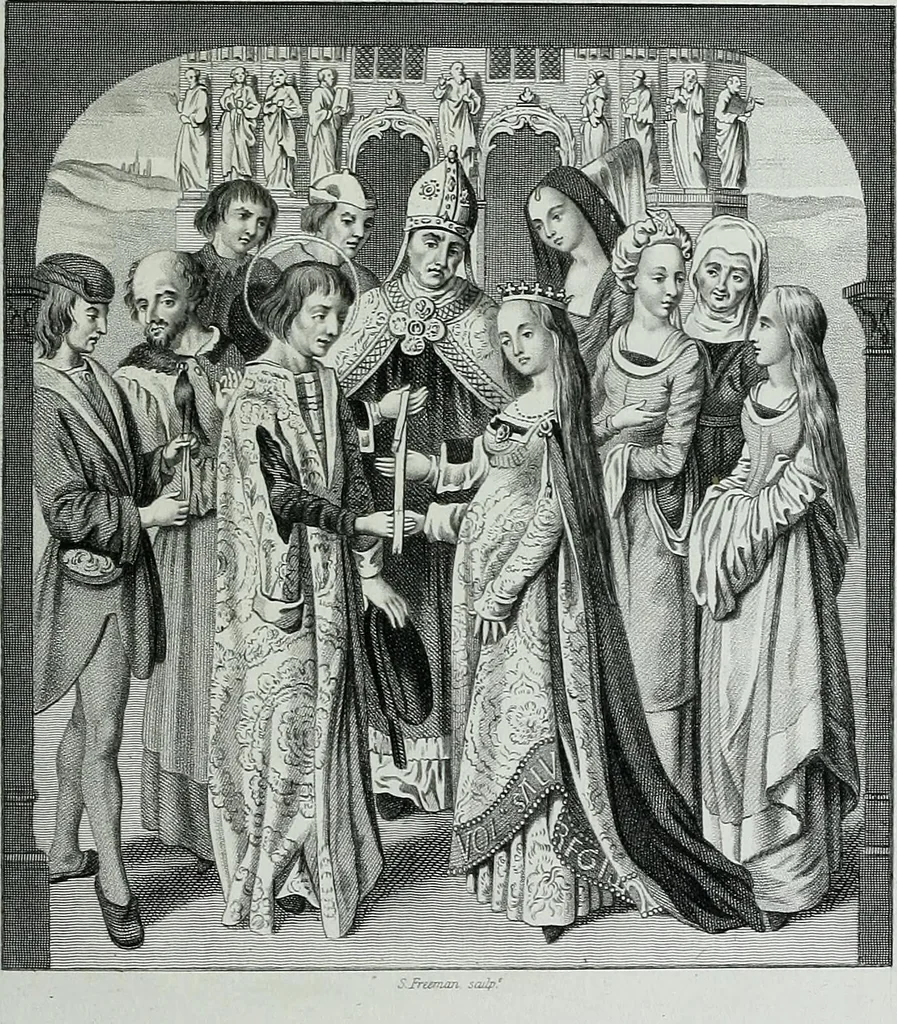 An illustration from Anecdotes of painting in England : with some account of the principal artists, and incidental notes on other arts, 1826, leaf 98