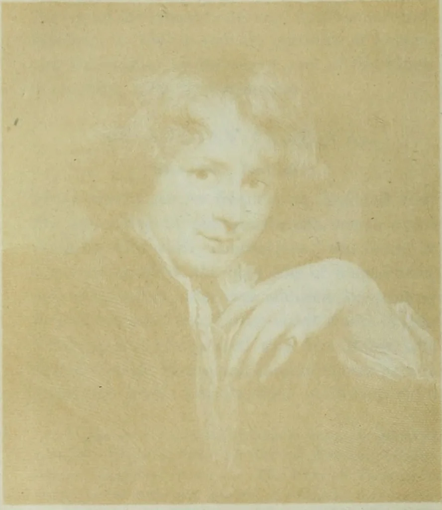 An illustration from Anecdotes of painting in England : with some account of the principal artists, and incidental notes on other arts, 1826, leaf 219