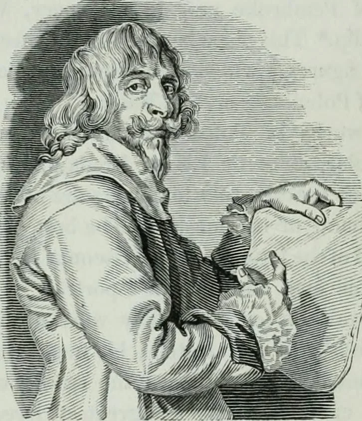 An illustration from Anecdotes of painting in England : with some account of the principal artists, and incidental notes on other arts, 1826, leaf 277