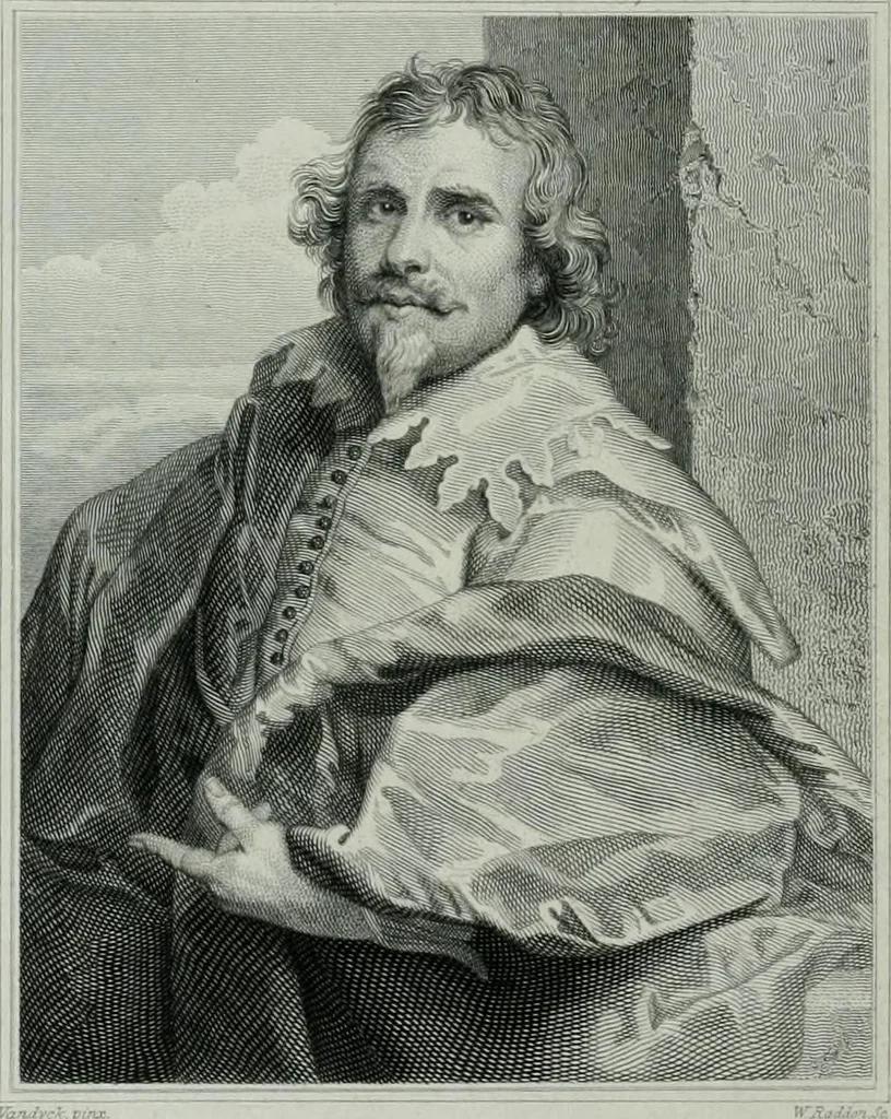 An illustration from Anecdotes of painting in England : with some account of the principal artists, and incidental notes on other arts, 1826, leaf 35
