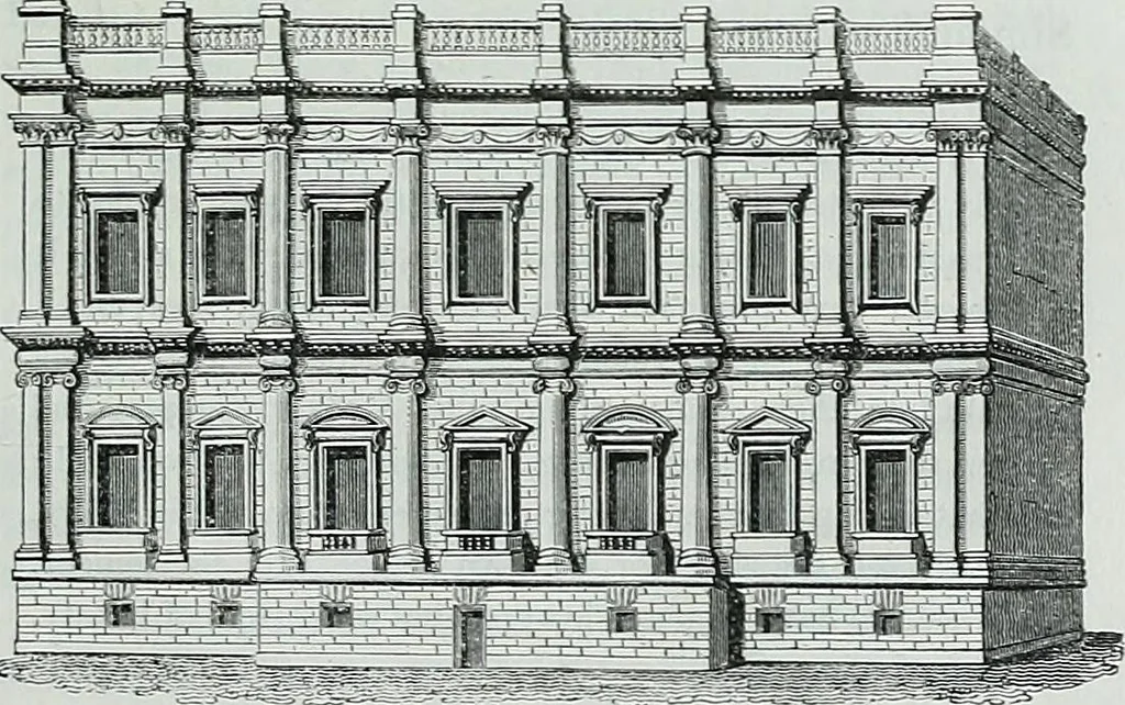 An illustration from Anecdotes of painting in England : with some account of the principal artists, and incidental notes on other arts, 1826, leaf 412
