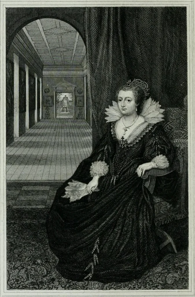 An illustration from Anecdotes of painting in England : with some account of the principal artists, and incidental notes on other arts, 1826, leaf 7