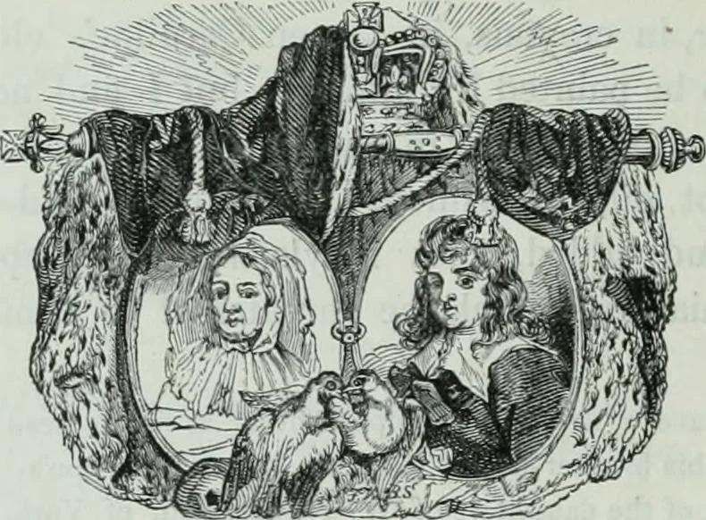 An illustration from Anecdotes of painting in England : with some account of the principal artists, and incidental notes on other arts, 1826, leaf 157