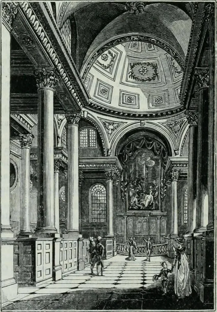 An illustration from Anecdotes of painting in England : with some account of the principal artists, and incidental notes on other arts, 1826, leaf 233