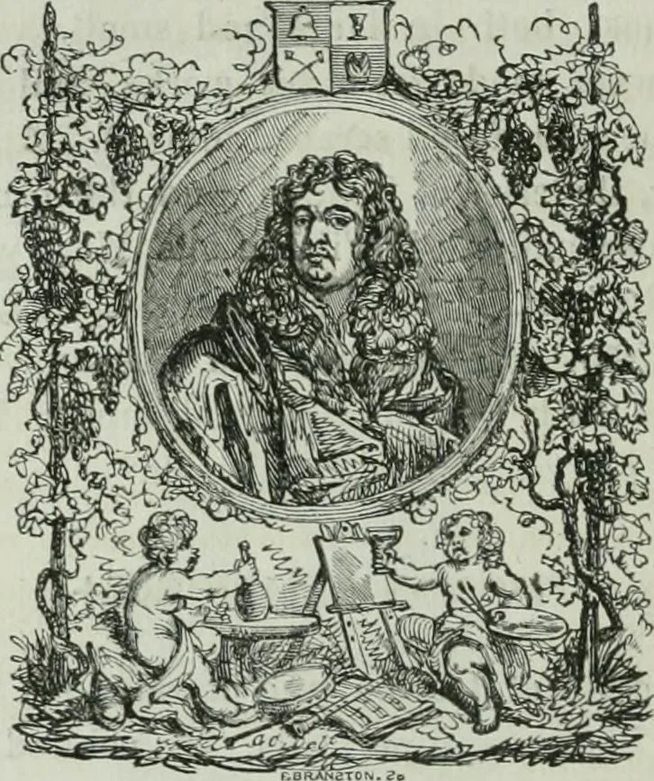 An illustration from Anecdotes of painting in England : with some account of the principal artists, and incidental notes on other arts, 1826, leaf 301