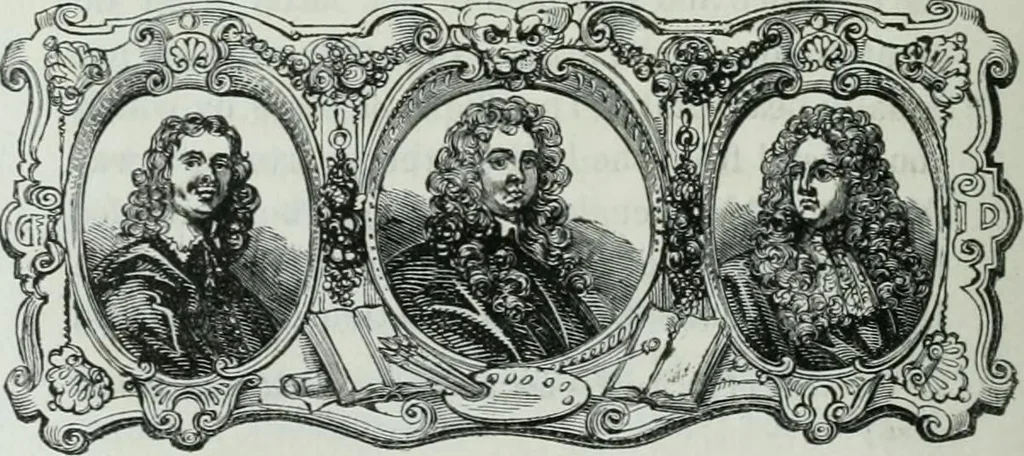 An illustration from Anecdotes of painting in England : with some account of the principal artists, and incidental notes on other arts, 1826, leaf 323
