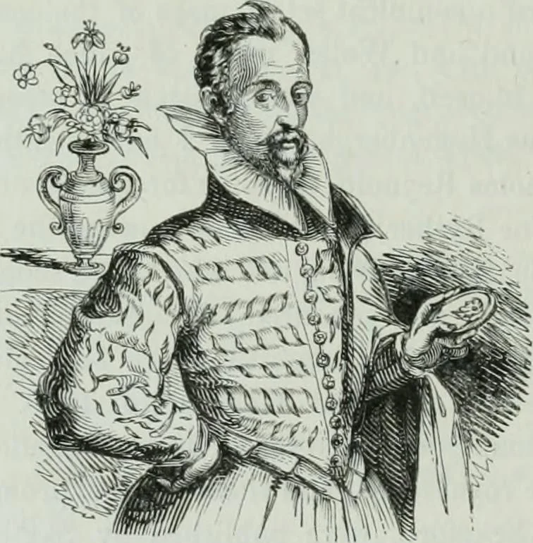 An illustration from Anecdotes of painting in England : with some account of the principal artists, and incidental notes on other arts, 1826, leaf 49