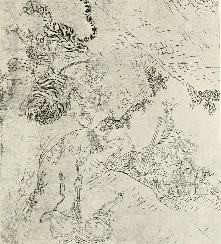 An illustration from Painting in the Far East : an introduction to the history of pictorial art in Asia especially China and Japan, 1913, leaf 120