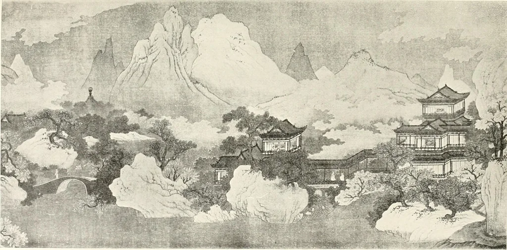 An illustration from Painting in the Far East : an introduction to the history of pictorial art in Asia especially China and Japan, 1913, leaf 134