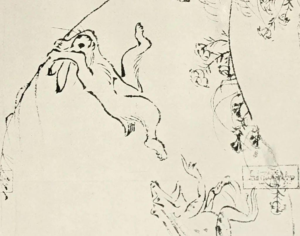 An illustration from Painting in the Far East : an introduction to the history of pictorial art in Asia especially China and Japan, 1913, leaf 204