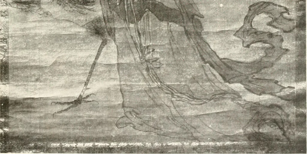 An illustration from Painting in the Far East : an introduction to the history of pictorial art in Asia especially China and Japan, 1913, leaf 328