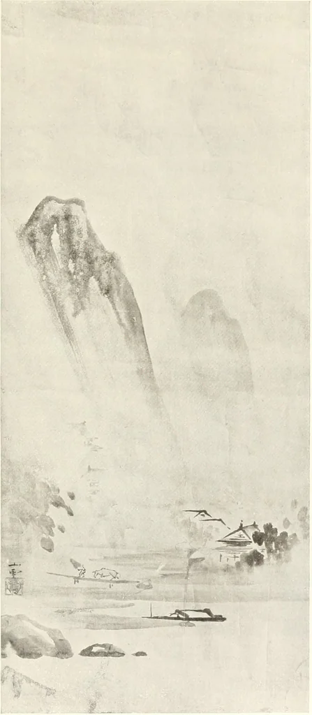 An illustration from Painting in the Far East : an introduction to the history of pictorial art in Asia especially China and Japan, 1913, leaf 350