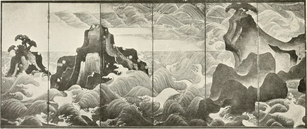 An illustration from Painting in the Far East : an introduction to the history of pictorial art in Asia especially China and Japan, 1913, leaf 388