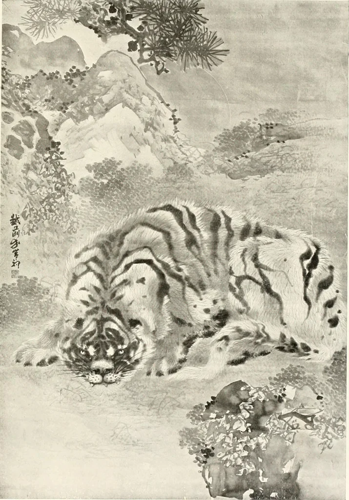 An illustration from Painting in the Far East : an introduction to the history of pictorial art in Asia especially China and Japan, 1913, leaf 414