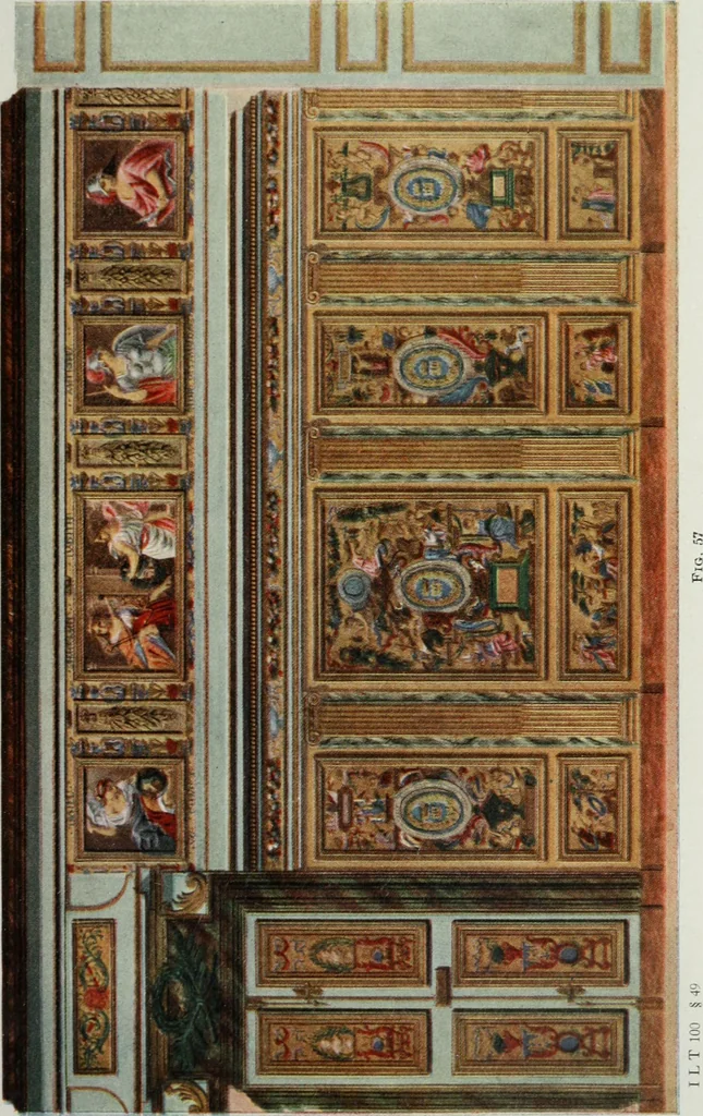 An illustration from Painting and interior decoration, 1922, leaf 146