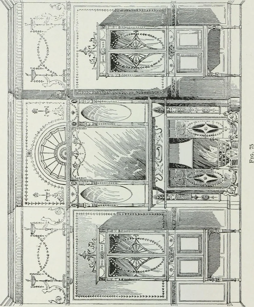 An illustration from Painting and interior decoration, 1922, leaf 177