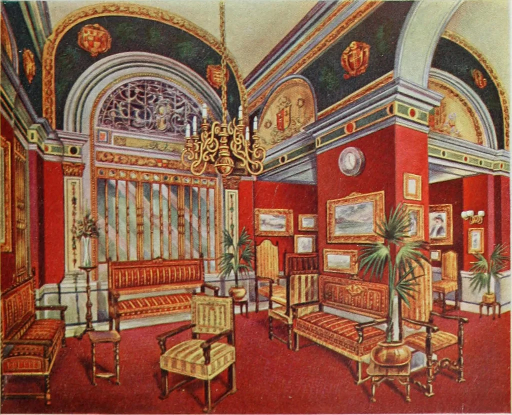An illustration from Painting and interior decoration, 1922, leaf 204