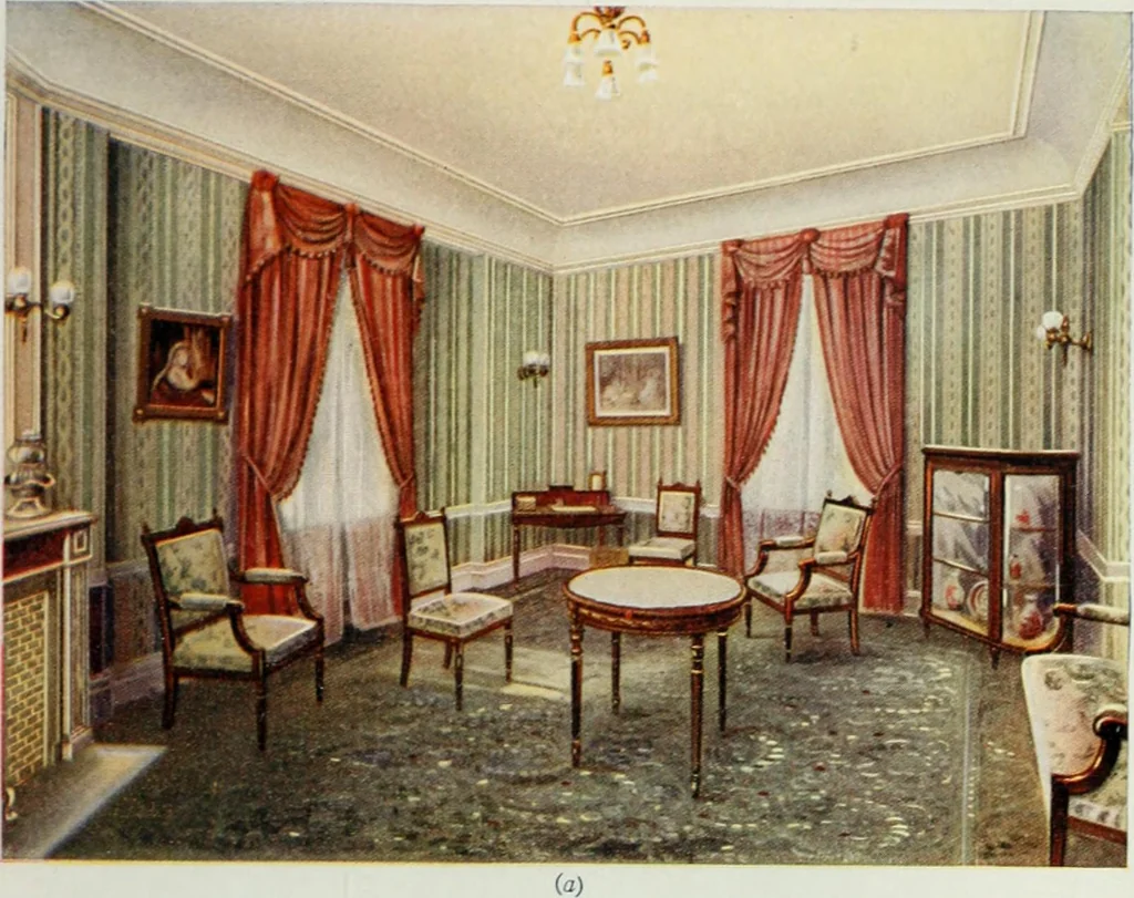 An illustration from Painting and interior decoration, 1922, leaf 208