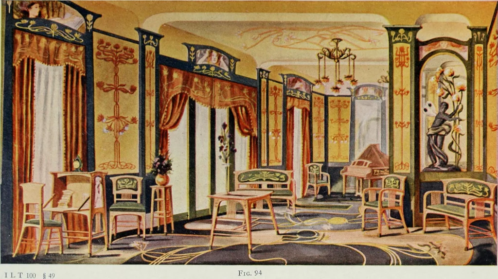 An illustration from Painting and interior decoration, 1922, leaf 212