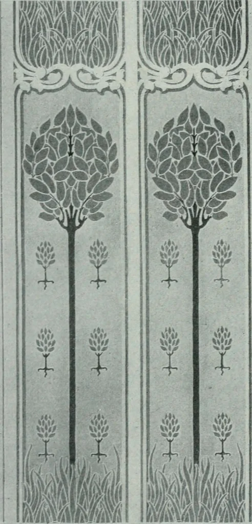 An illustration from Painting and interior decoration, 1922, leaf 68