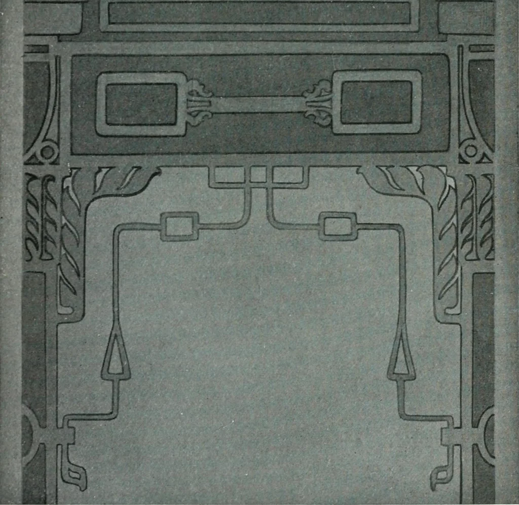 An illustration from Painting and interior decoration, 1922, leaf 74