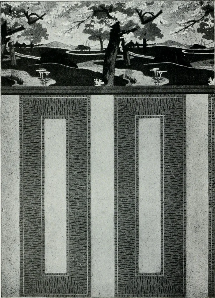 An illustration from Painting and interior decoration, 1922, leaf 87