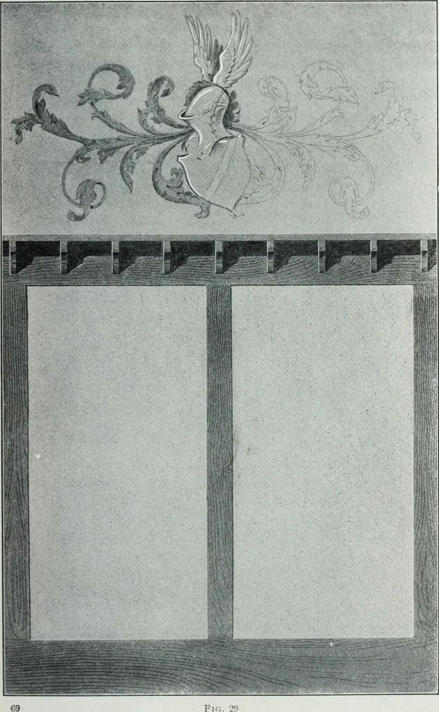 An illustration from Painting and interior decoration, 1922, leaf 90