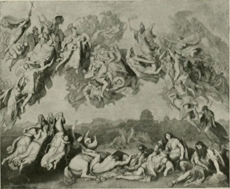 An illustration from Painting of the nineteenth century in Germany, Holland, Scandinavia and Russia, 1907, leaf 16