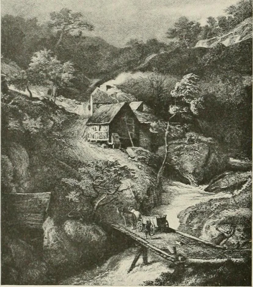 An illustration from Painting of the nineteenth century in Germany, Holland, Scandinavia and Russia, 1907, leaf 19