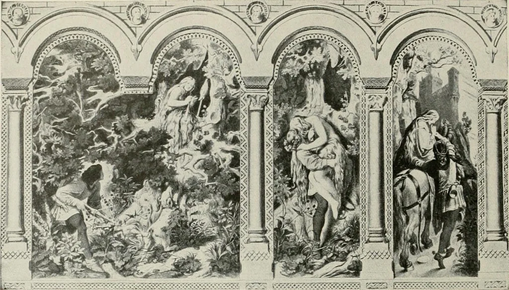 An illustration from Painting of the nineteenth century in Germany, Holland, Scandinavia and Russia, 1907, leaf 27