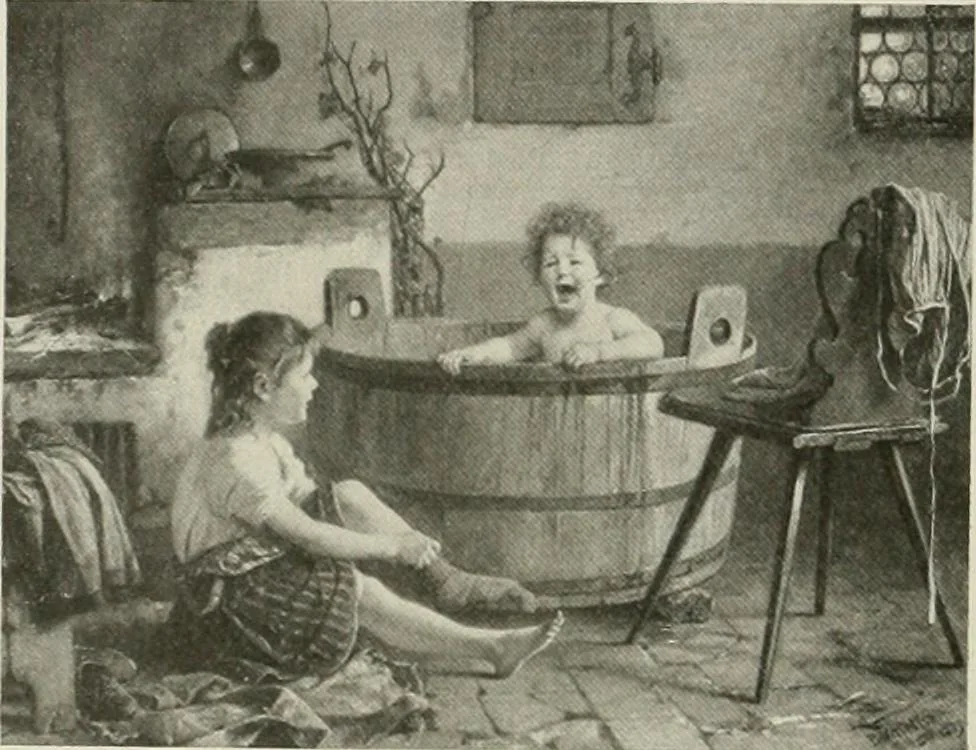 An illustration from Painting of the nineteenth century in Germany, Holland, Scandinavia and Russia, 1907, leaf 33