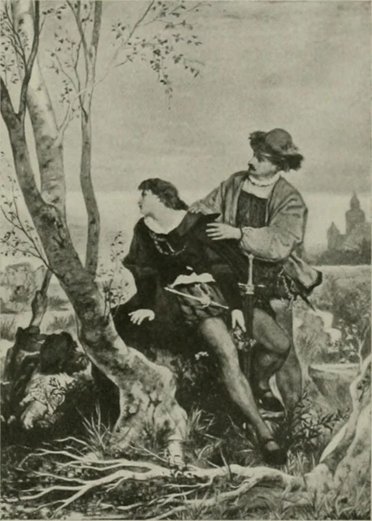 An illustration from Painting of the nineteenth century in Germany, Holland, Scandinavia and Russia, 1907, leaf 36