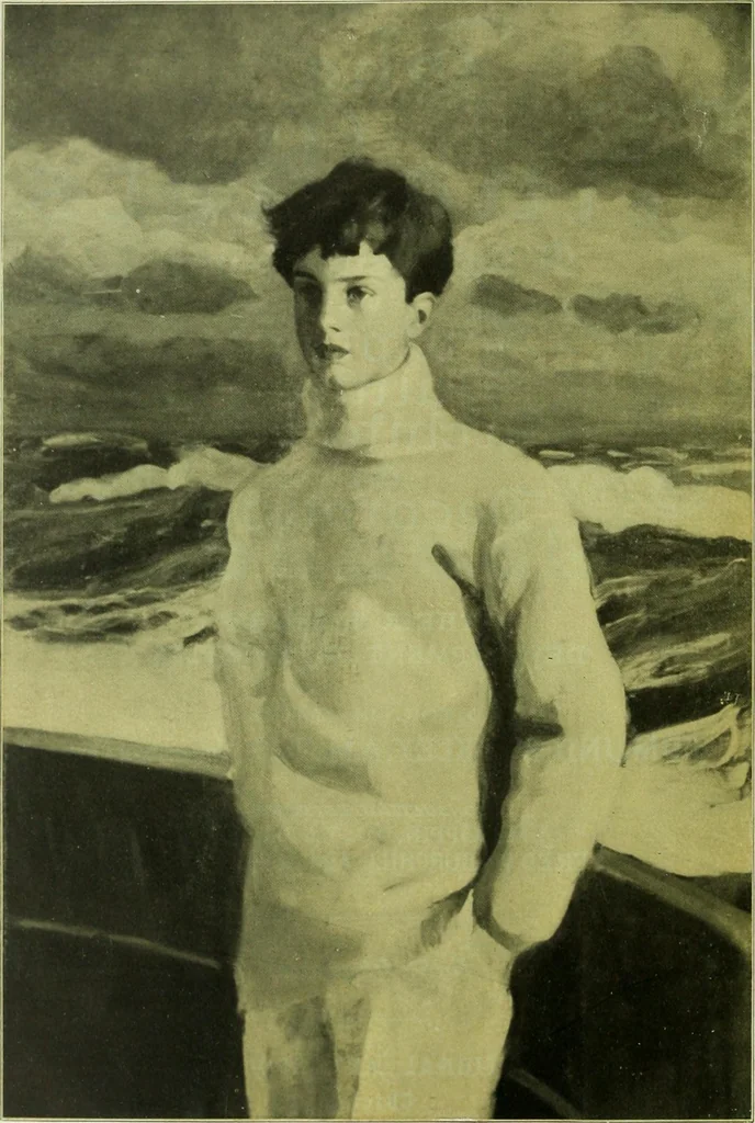 An illustration from Painting of the nineteenth century in Germany, Holland, Scandinavia and Russia, 1907, leaf 5