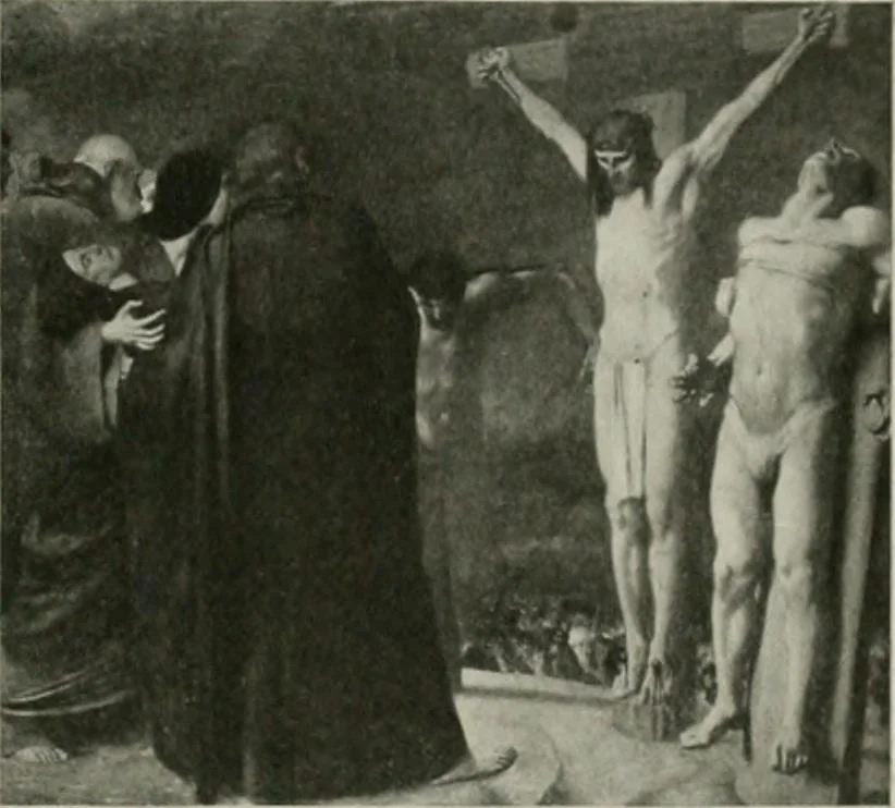 An illustration from Painting of the nineteenth century in Germany, Holland, Scandinavia and Russia, 1907, leaf 50