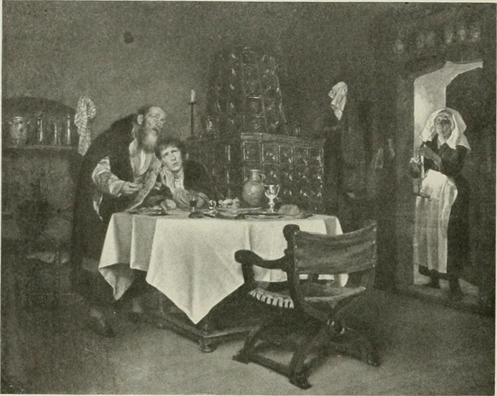 An illustration from Painting of the nineteenth century in Germany, Holland, Scandinavia and Russia, 1907, leaf 51