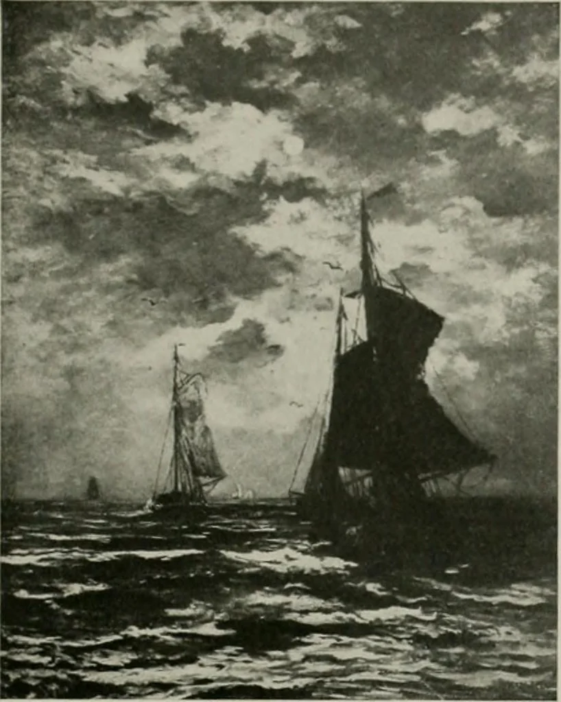 An illustration from Painting of the nineteenth century in Germany, Holland, Scandinavia and Russia, 1907, leaf 58