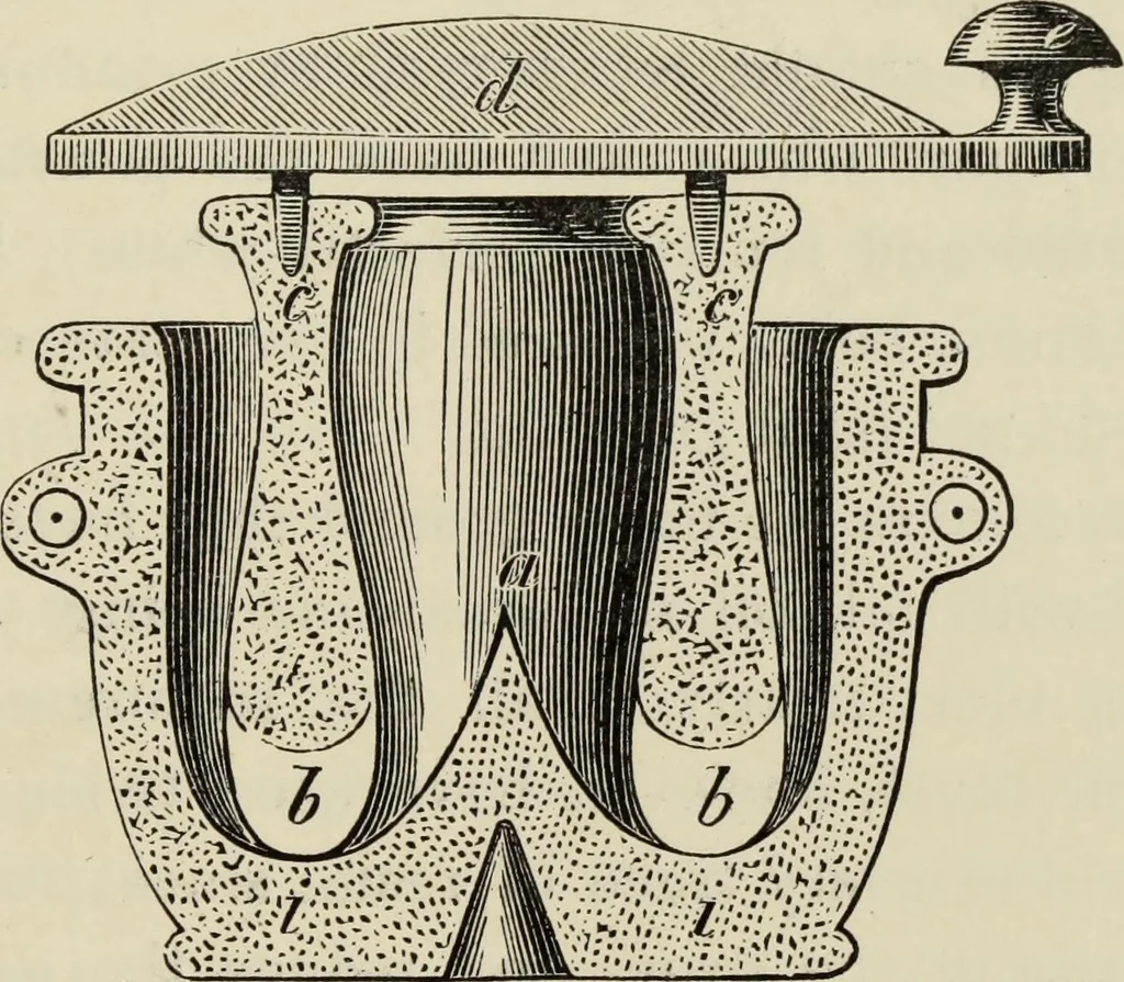 An illustration from Painting on glass and porcelain, and enamel painting : a complete introduction to the preparation of all the colours and fluxes used for painting on glass, porcelain, enamel, faience and stoneware ..., 1897, leaf 294