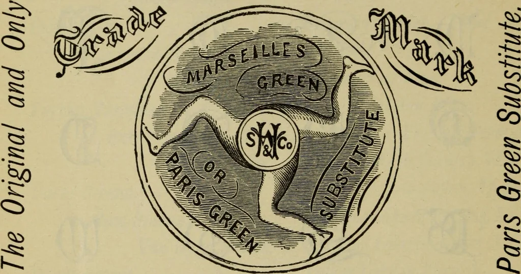 An illustration from Painting and painters' materials: a book of facts for painters and those who use or deal in paint materials, 1883, leaf 503