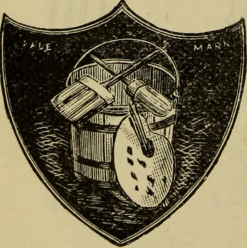 An illustration from Painting and painters' materials: a book of facts for painters and those who use or deal in paint materials, 1883, leaf 519
