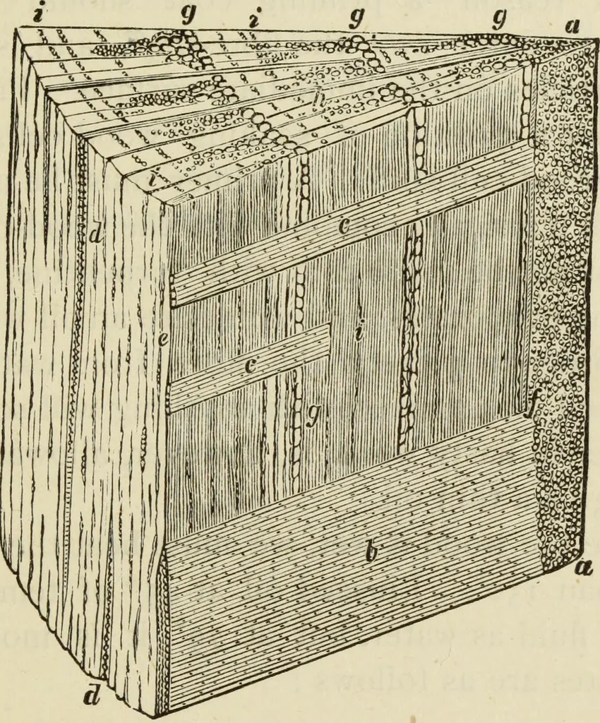 An illustration from Painting and painters' materials: a book of facts for painters and those who use or deal in paint materials, 1883, leaf 80