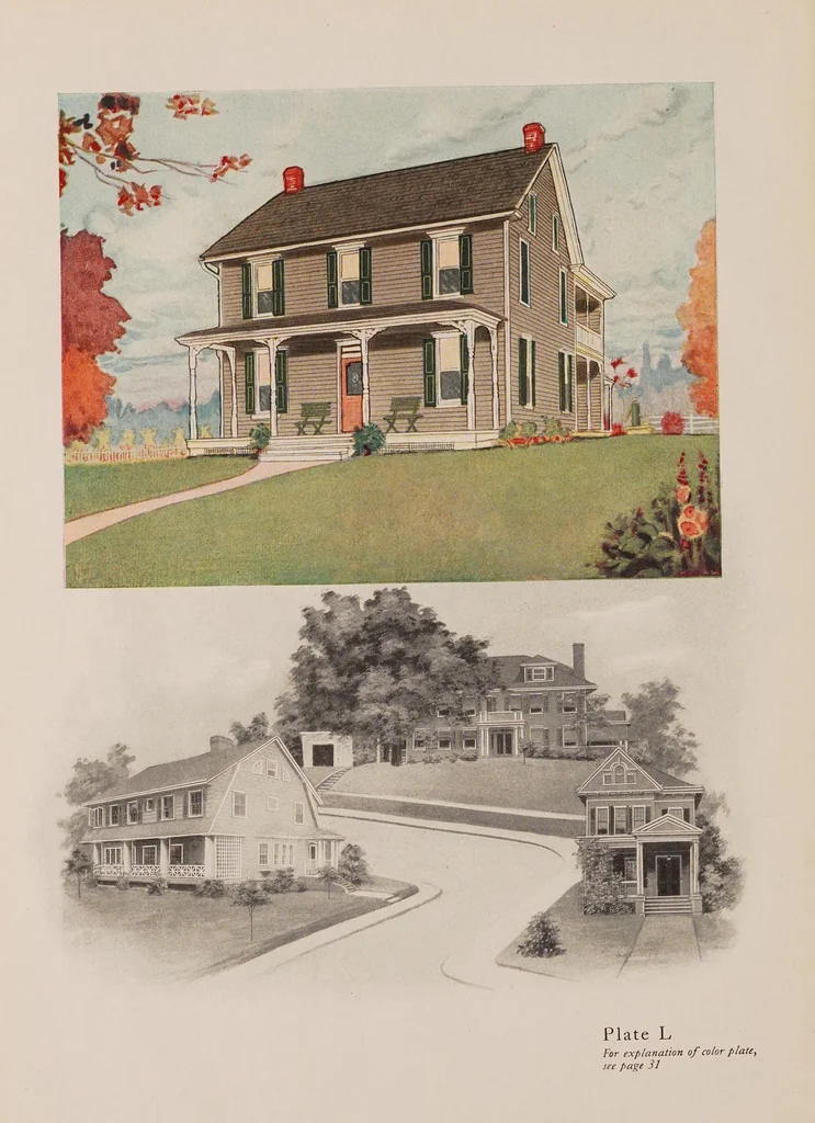 An illustration from Painting : protective and decorative : an attempt to help the houseowner solve frequent and vexing problems, 1913, leaf 26