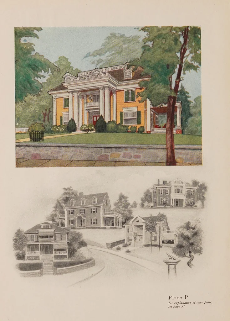 An illustration from Painting : protective and decorative : an attempt to help the houseowner solve frequent and vexing problems, 1913, leaf 34