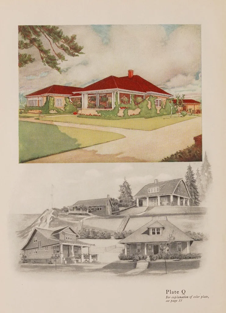 An illustration from Painting : protective and decorative : an attempt to help the houseowner solve frequent and vexing problems, 1913, leaf 36
