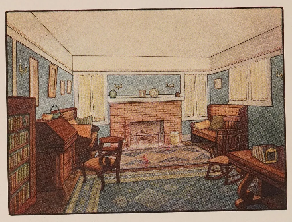 An illustration from Painting : protective and decorative : an attempt to help the houseowner solve frequent and vexing problems, 1913, leaf 38