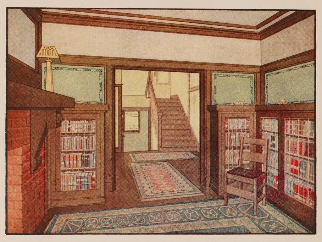 An illustration from Painting : protective and decorative : an attempt to help the houseowner solve frequent and vexing problems, 1913, leaf 46