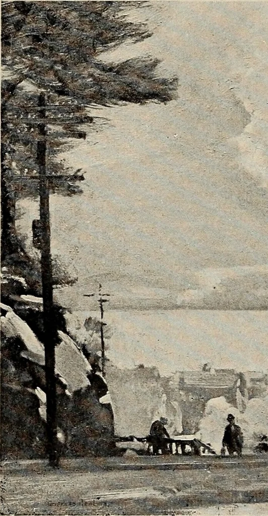 An illustration from Paintings by American artists : colonial portraits, 1914, leaf 13