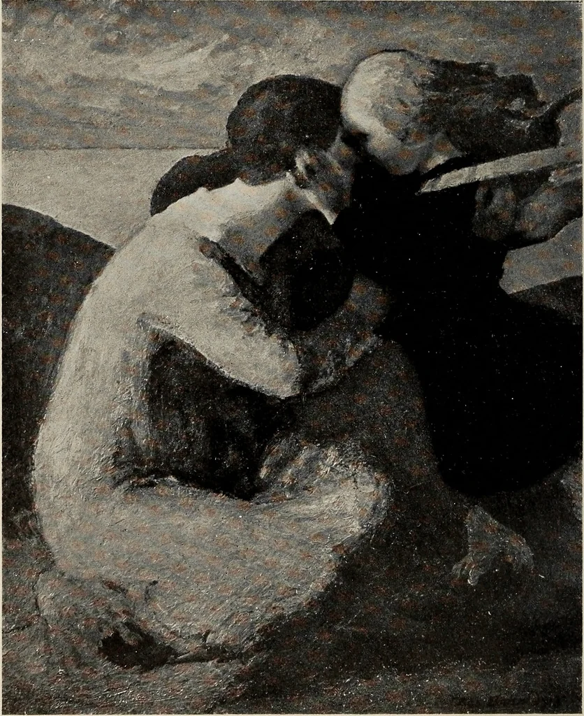 An illustration from Paintings by American artists : colonial portraits, 1914, leaf 21