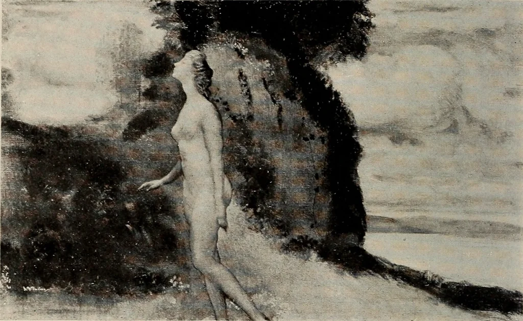 An illustration from Paintings by American artists : colonial portraits, 1914, leaf 31